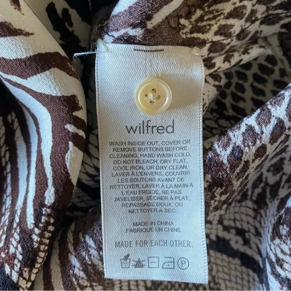 Wilfred Monochrome High Low Dress - Picture 8 of 8